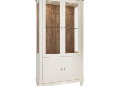 Classic Display case Chests of drawers Display cabinet Wardrobe Glass cabinet FL-W2